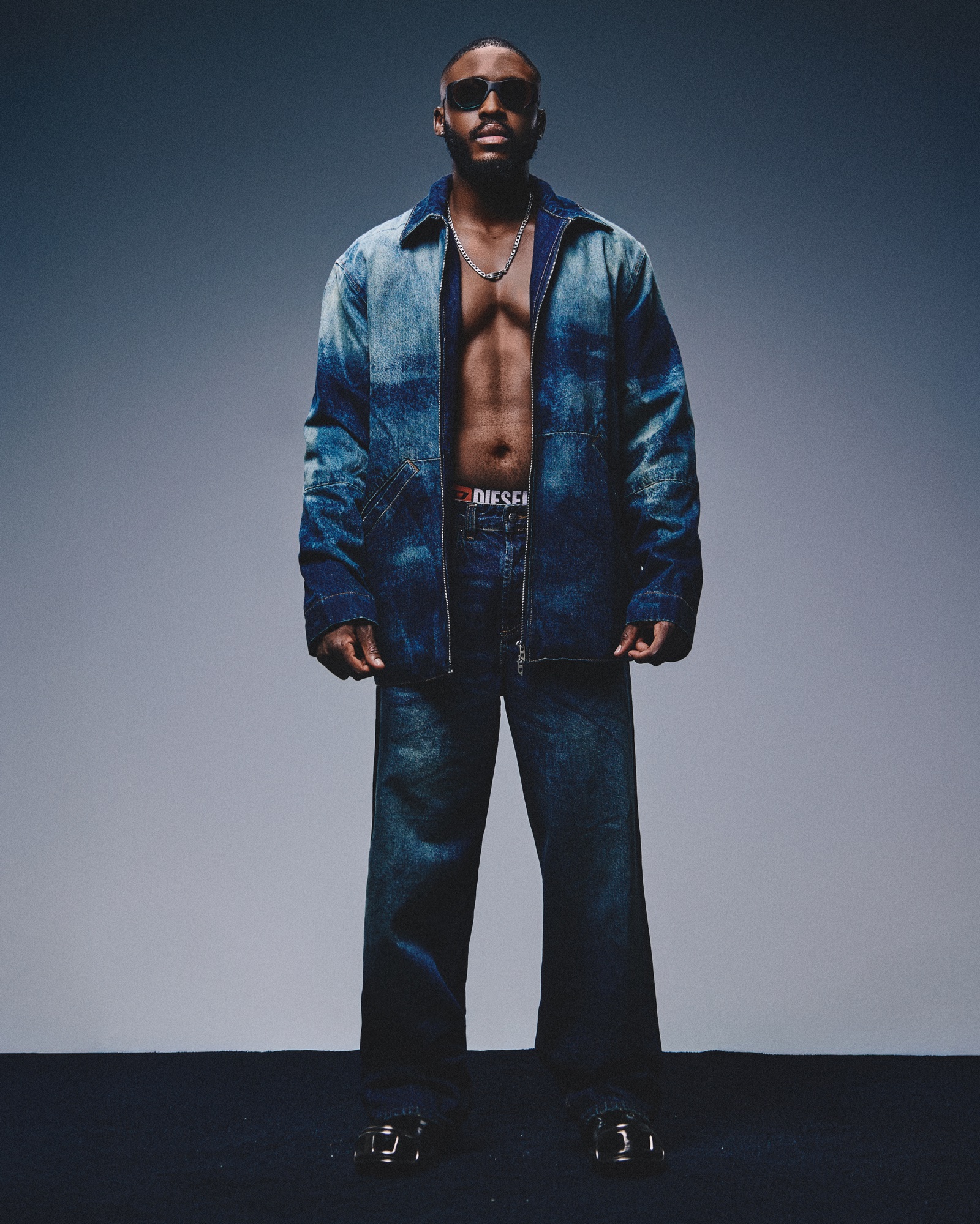Daliwonga — Diesel denim portrait